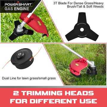 25.4cc 16" Gas String Trimmer & Edger PS4532